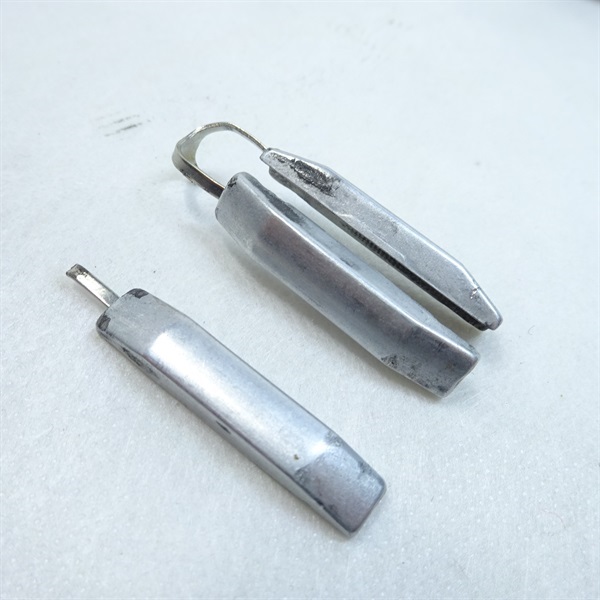 トップウォーターＣタイプハンドルシルバー／ガンコルク